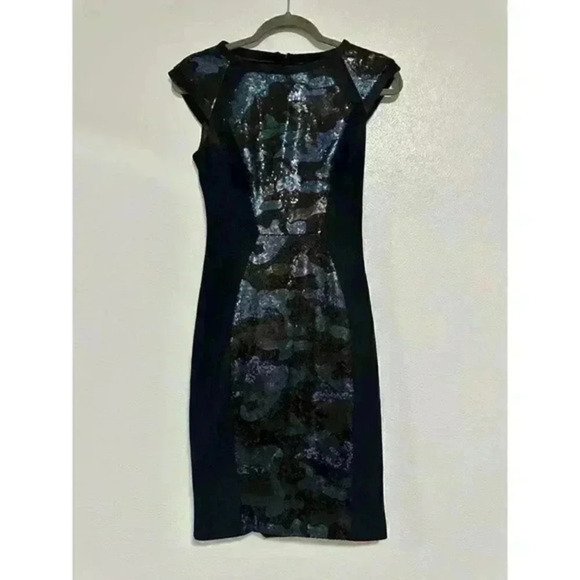 Ted Baker Namora Camouflage Sequin size‎ 0 - Picture 3 of 6